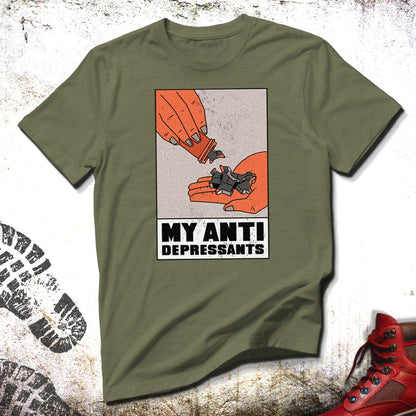 My Doggie Anti-Depressants - Unisex T-Shirt
