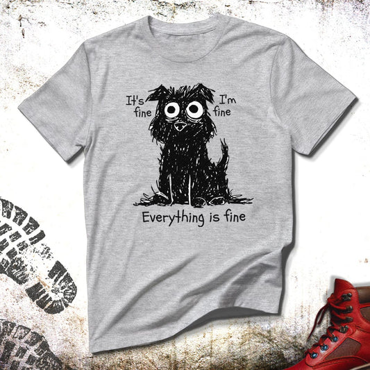 Stressed Dog - Unisex T-Shirt