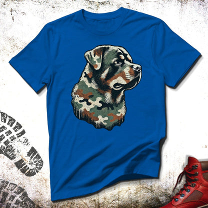 Camo Rottweiler - Unisex Fit T-Shirt