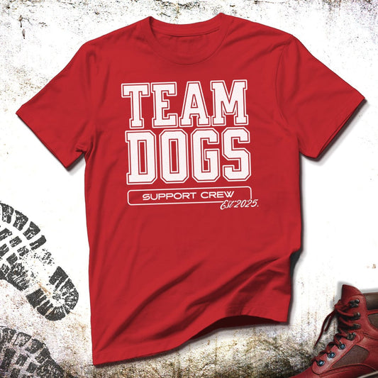 Team Dogs Support Crew - Unisex T-Shirt