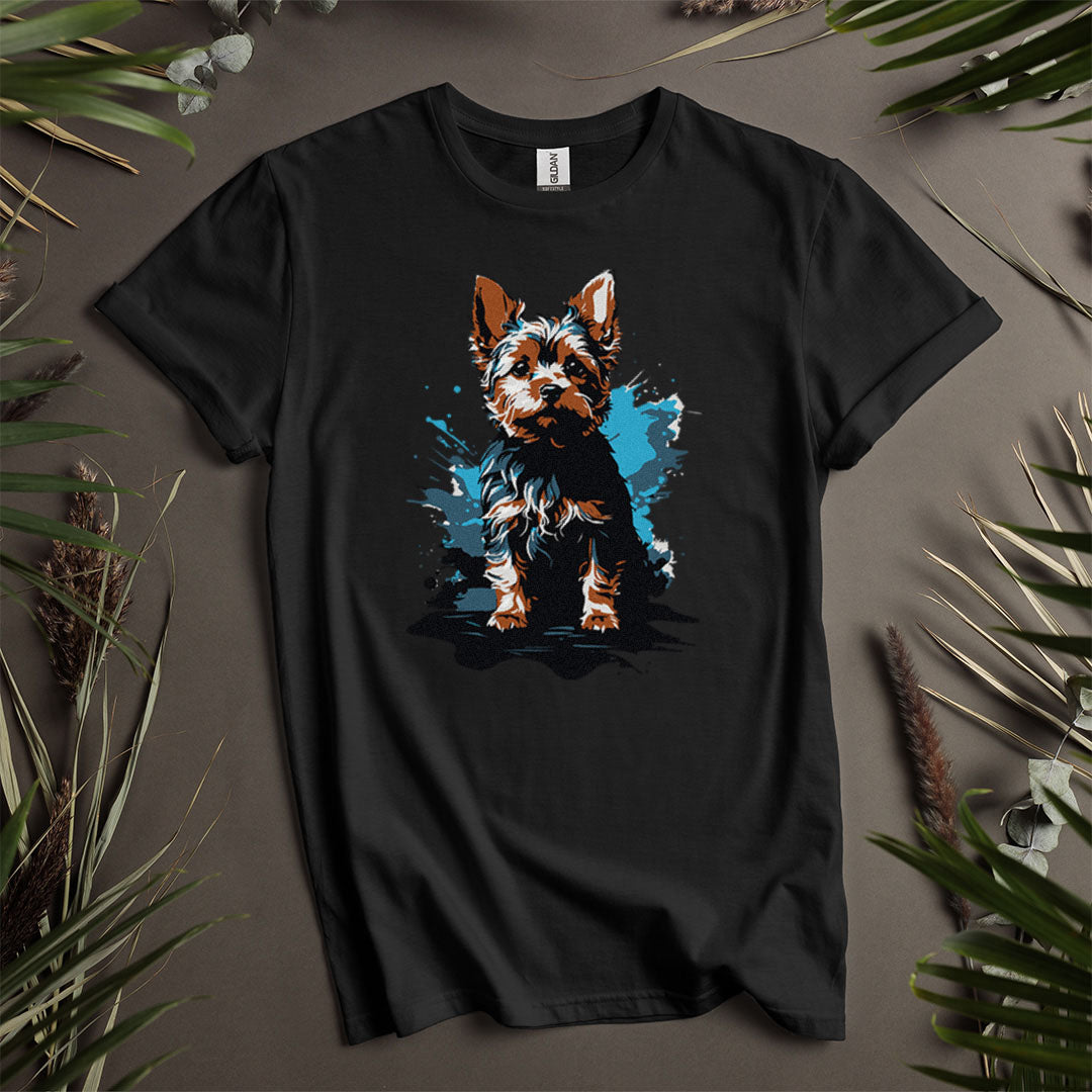 Terrier Splash (Yorkshire Terrier) - Unisex T-Shirt