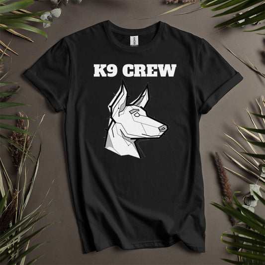 K9 Crew Line Art - Unisex T-Shirt