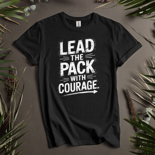 Lead The Pack With Courage - Unisex T-Shirt