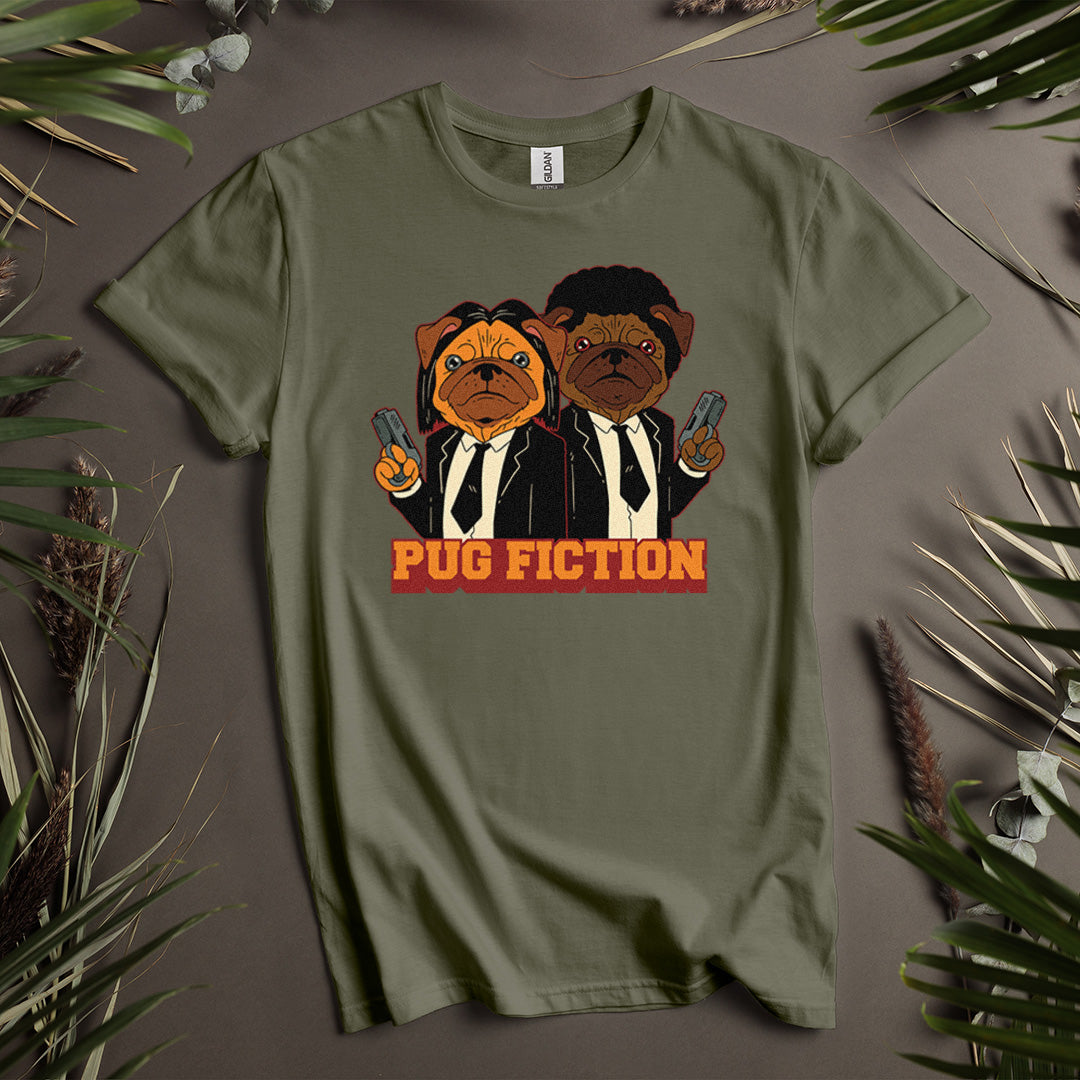 Pug Fiction  - Unisex T-Shirt