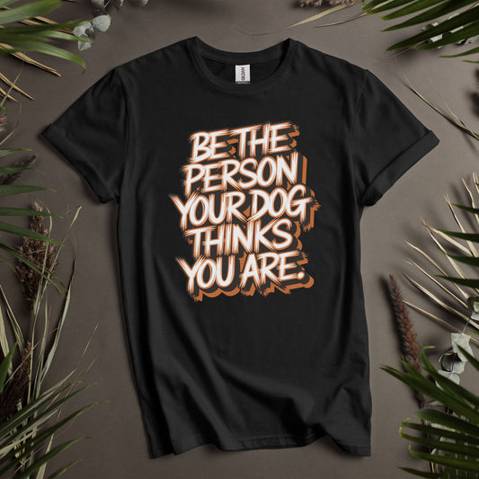 Be The Person Your Dog Thinks You Are - Unisex T-Shirt