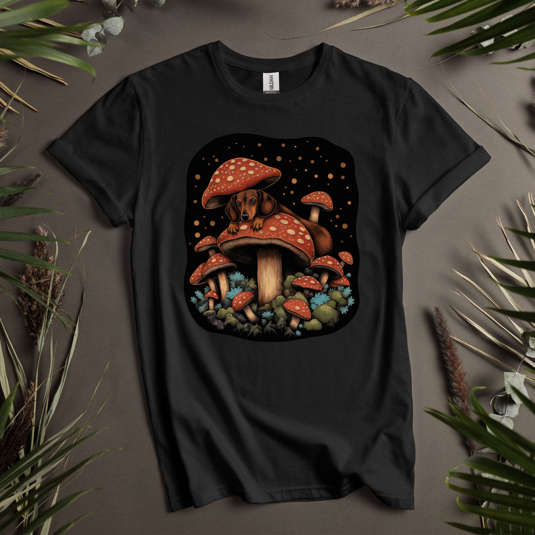 Dog On The Shrooms - Unisex T-Shirt