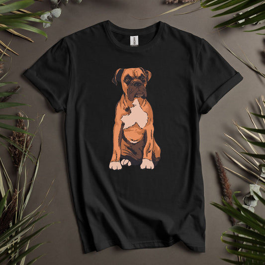 Boxer Portrait  - Unisex T-Shirt