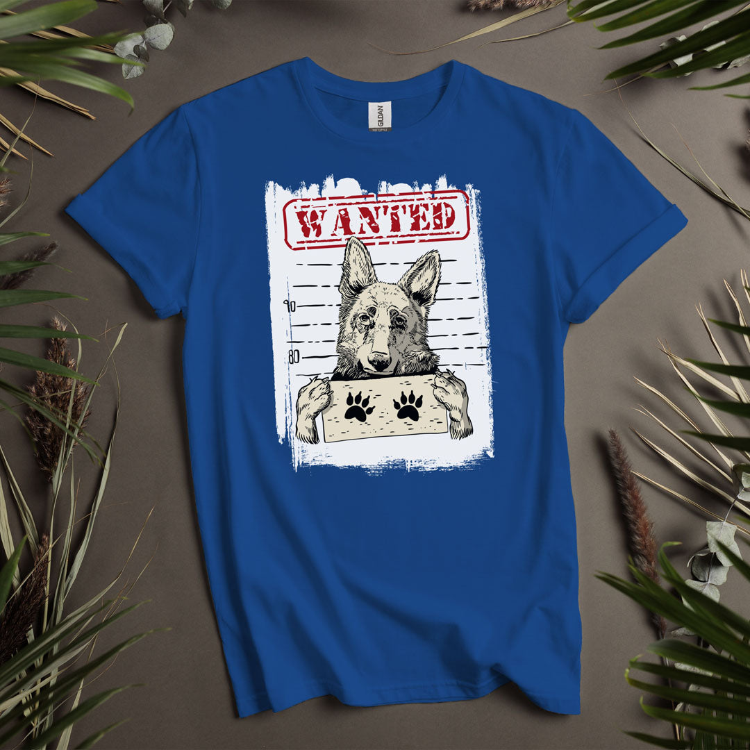 Wanted German Shepherd - Unisex T-Shirt