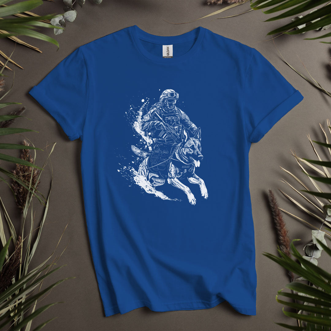 K9 Unit In The Snow - Unisex T-Shirt