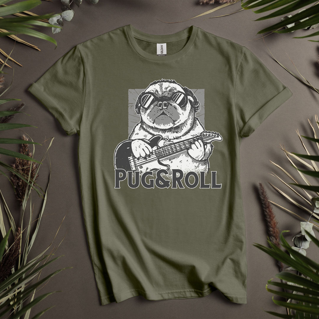 Pug and Roll  - Unisex T-Shirt