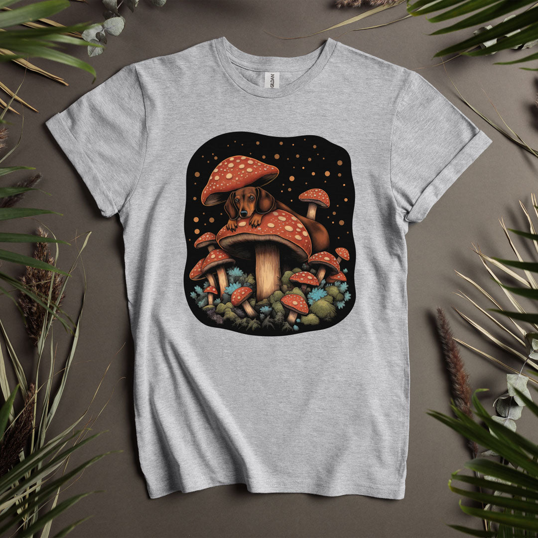 Dog On The Shrooms - Unisex T-Shirt