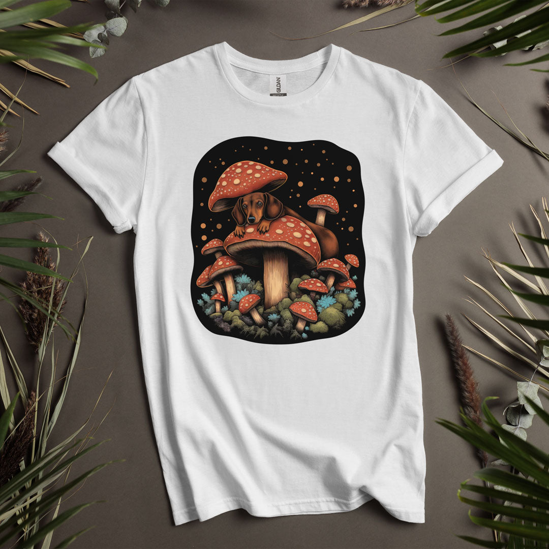 Dog On The Shrooms - Unisex T-Shirt