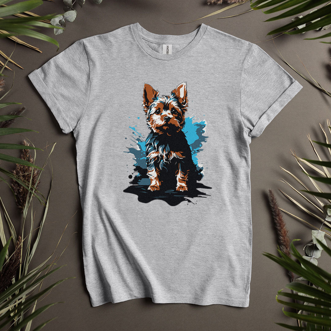 Terrier Splash (Yorkshire Terrier) - Unisex T-Shirt