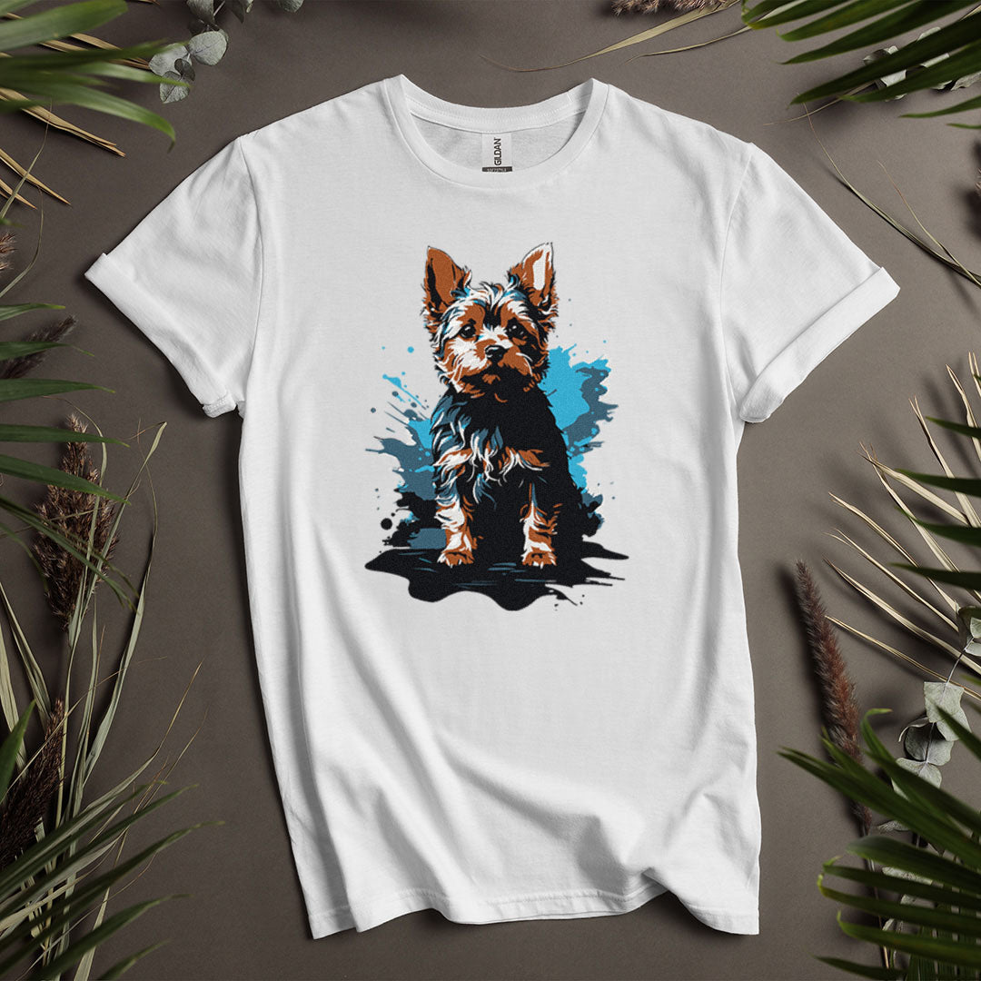 Terrier Splash (Yorkshire Terrier) - Unisex T-Shirt